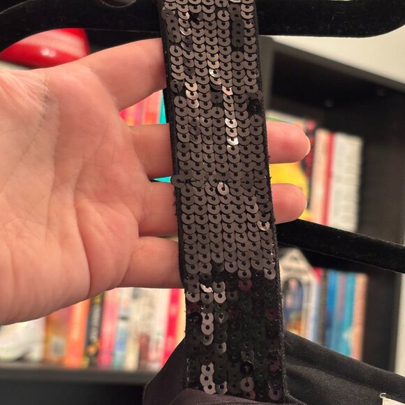 Athe Vanessa Bruno Black 100% Silk Elegant Black Cocoon Dress - Picture 10 of 14